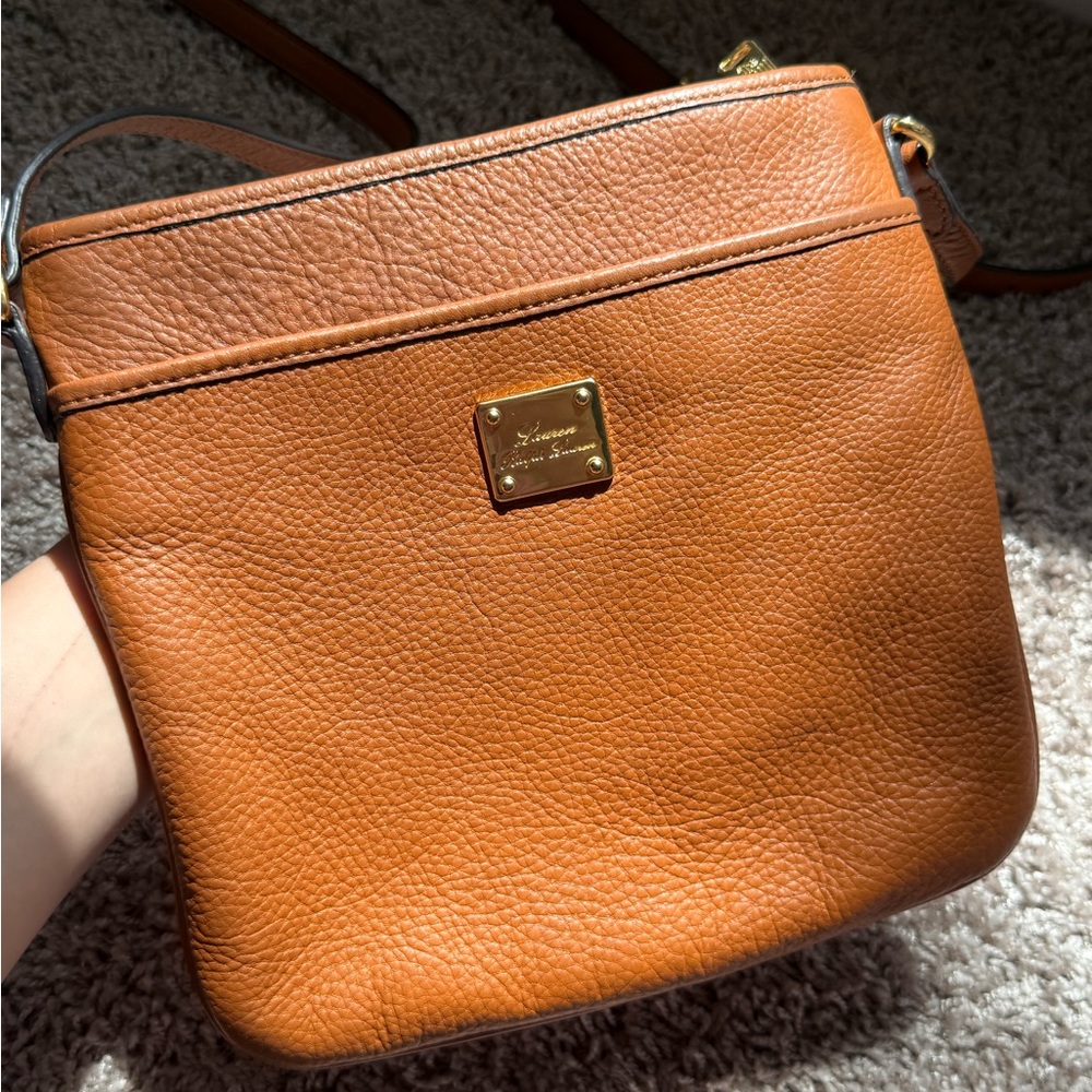 Lauren Ralph Leather Crossbody